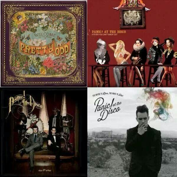 panic at the disco albums list